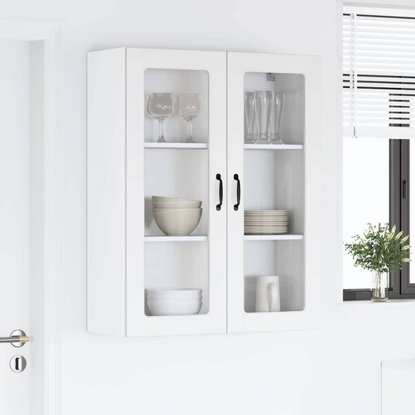 vidaXL Kitchen Wall Cabinet White 80 x 31 x 100 cm Engineered Wood