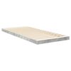 vidaXL Floor Bed Frame Concrete Grey 80 x 200 cm Engineered Wood