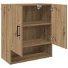 vidaXL Wall-Mounted Cabinet Wall-mounted Artisan Oak 60 x 31 x 70 cm