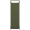 vidaXL Firewood Rack Olive Green 60x28x90 cm Cold-rolled steel