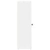 vidaXL Bathroom Cabinet with Roll Holder White 20.5x22x72 cm