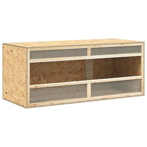 vidaXL Terrarium Engineered Wood 120x50x50 cm