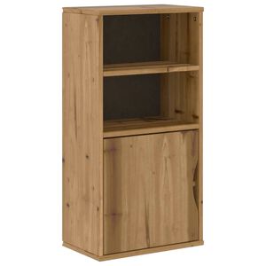 vidaXL Side Cabinet "ODDA" 40x24x79 cm Solid Wood Pine