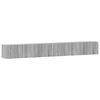 vidaXL 3 Piece TV Cabinet Set Grey Sonoma Engineered Wood