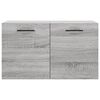 vidaXL Wall Cabinet Grey Sonoma 60x36.5x35 cm Engineered Wood