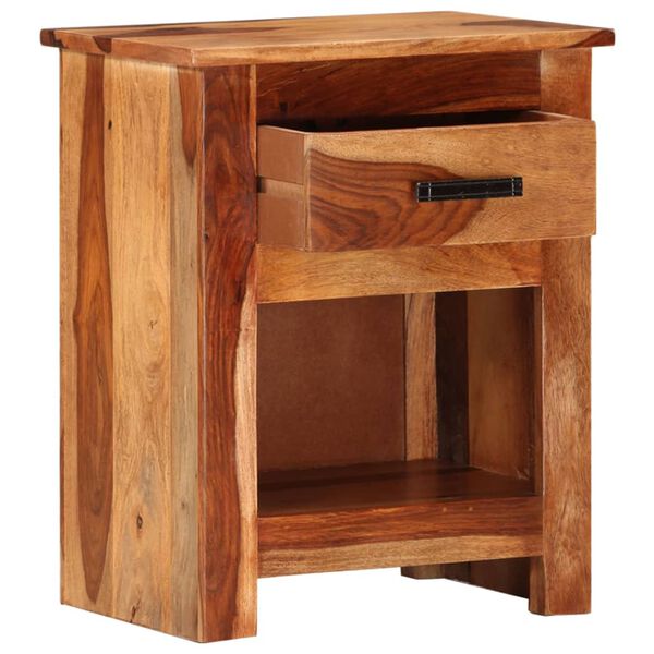 vidaXL Nightstand 40x30x50 cm Solid Wood