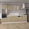 vidaXL Bottom Cabinet Lyon Sonoma Oak 60x46x81.5 cm Engineered Wood