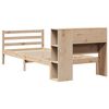 vidaXL Bookcase Bed without Mattress 100x200 cm Solid Wood Pine