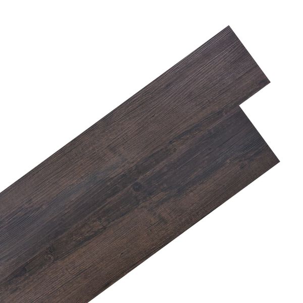 vidaXL Self-adhesive PVC Flooring Planks 2.51 m² 2 mm Dark Brown
