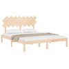 vidaXL Bed Frame without Mattress 160x200 cm Solid Wood