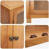 vidaXL Storage Furniture Set with Storage Brown Engineered wood