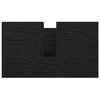 vidaXL Bathroom Basin Cabinet Black 60x34.5x60 cm