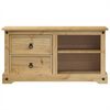 vidaXL TV Cabinet Corona 100x40x52 cm Solid Wood Pine