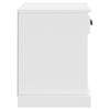 vidaXL Bedside Cabinets 2 pcs White 43x36x50 cm