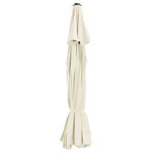 vidaXL Replacement Fabric for Outdoor Parasol Sand 515 cm