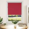 vidaXL Roller blind blackout 84.4x175 cm Fabric Width 80 cm red