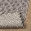 vidaXL Area Rugs Rectangular LUGO Taupe 200 x 140 cm Polyester