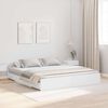 vidaXL Storage Bed Frame White 180 x 200 cm Engineered Wood