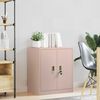 vidaXL Storage Cabinet Pink 60 x 40 x 70 cm Cold-Rolled Steel