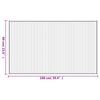 vidaXL Rug Rectangular Dark Brown60x300 cm Bamboo