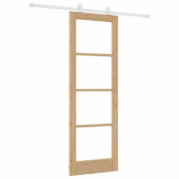 vidaXL Sliding Door ORKDAL Natural 73.5 x 211 cm