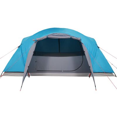 vidaXL Family Tent Crossvent 8-Person Blue Waterproof