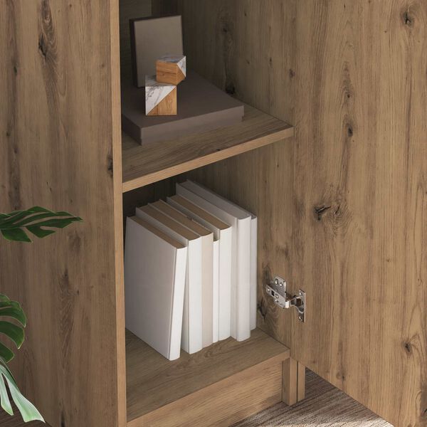 vidaXL Desk 2 pcs Artisan Oak