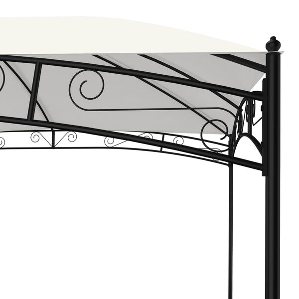 vidaXL Garden Gazebo 4x3 m Cream 180 g/m²