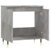 vidaXL Bathroom Cabinet Concrete Grey 58x33x60 cm Engineered Wood