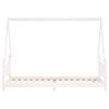 vidaXL Kids Bed Frame White 80x200 cm Solid Wood Pine