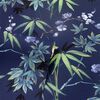 DUTCH WALLCOVERINGS Wallpaper Jasmine Garden Blue