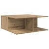 vidaXL Coffee Table Artisan oak 80 x 80 x 31 cm Engineered wood