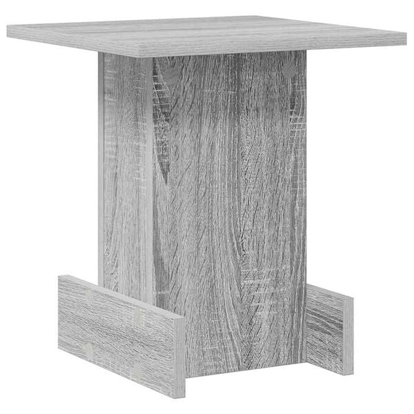 vidaXL End Table Grey Sonoma 35.5 x 35 x 40 cm Engineered Wood