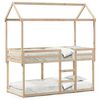 vidaXL Bunk Bed without Mattress 75x190 cm Solid Wood Pine