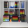 Exacompta Big-Box Plus Desktop Drawer Set Plus Horizon with 5 Drawers Harlequin