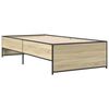 vidaXL Bed Frame without Mattress Sonoma Oak 90x200 cm