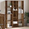 vidaXL Room Divider/Book Cabinet Old Wood 100x24x140 cm Engineered Wood