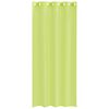 vidaXL Voile Curtains with Grommets 2 pcs Apple Green 140x245 cm