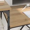 vidaXL Desk Artisan Oak 105 x 50 x 90 cm Engineered Wood