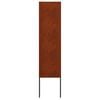 vidaXL Garden Privacy Screen Rusty 32 x 140 cm Weathering steel