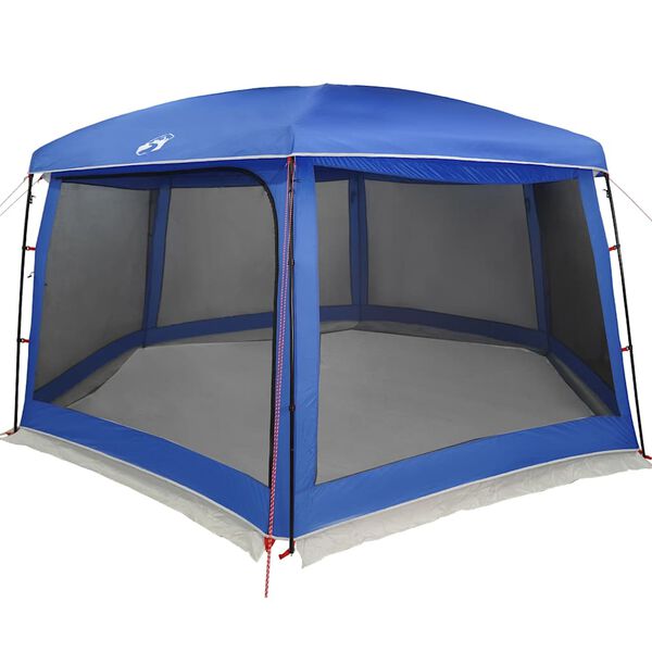 vidaXL Pool Tent with Removable Fly & Mesh Walls Azure Blue 670x590 cm