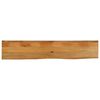 vidaXL Table Top Live Edge 160x40x3,8 cm Solid Wood Mango