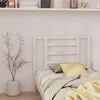 vidaXL Bed Headboard White 96x4x100 cm Solid Wood Pine