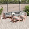 vidaXL 7 Piece Garden Sofa Set Solid Wood Douglas Fir