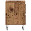 vidaXL Bedside Cabinet 2 pcs Old wood 40 x 35 x 50 cm Engineered wood