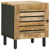 vidaXL Bedside Table Natural 40 x 33 x 46 cm Solid Mango Wood