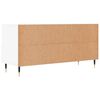 vidaXL TV Cabinet White 102x36x50 cm Engineered Wood