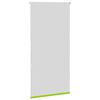 vidaXL Roller Blind Blackout Leaves Green 85x130 cm Fabric Width 80.7 cm Polyester