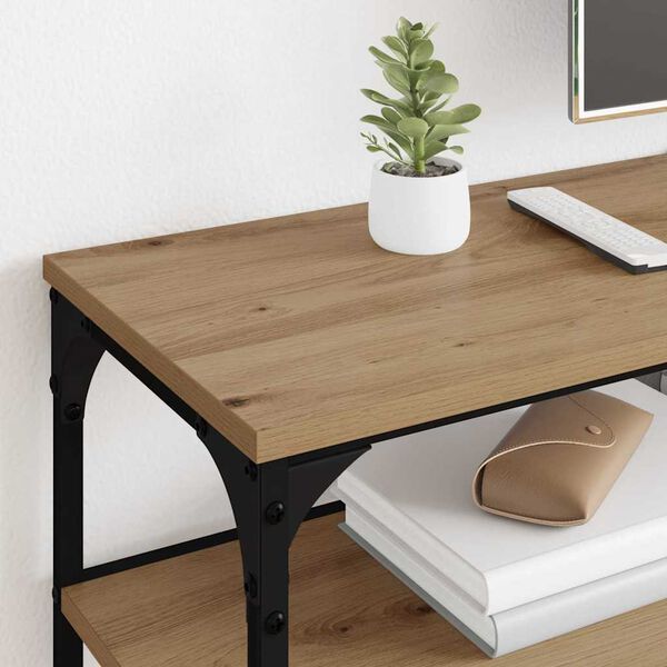 vidaXL TV Cabinet Artisan Oak 160 x 30 x 50 cm