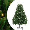 vidaXL Artificial Christmas Tree Green 150 cm PVC and Metal